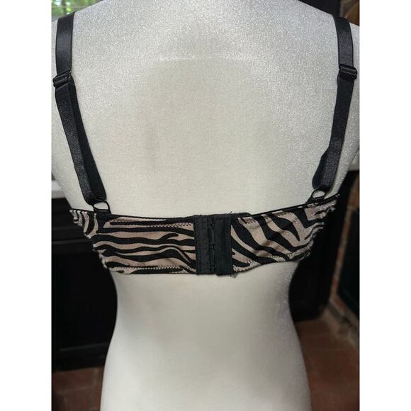 Delta Burke Bra Animal Print Underwire Light Padding 42D - Picture 3 of 6